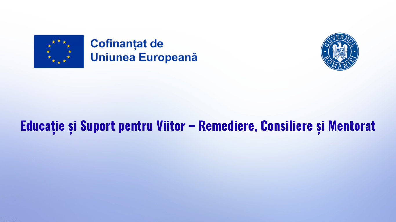 Banner oficial al proiectului.