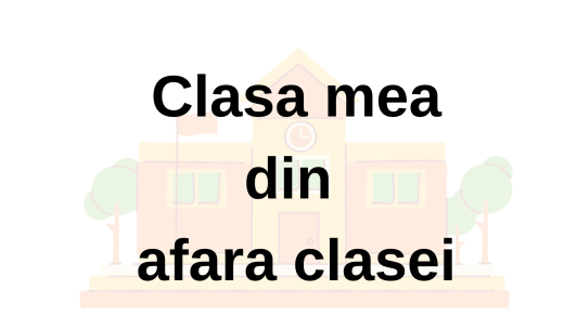 Clasa mea din afara clase